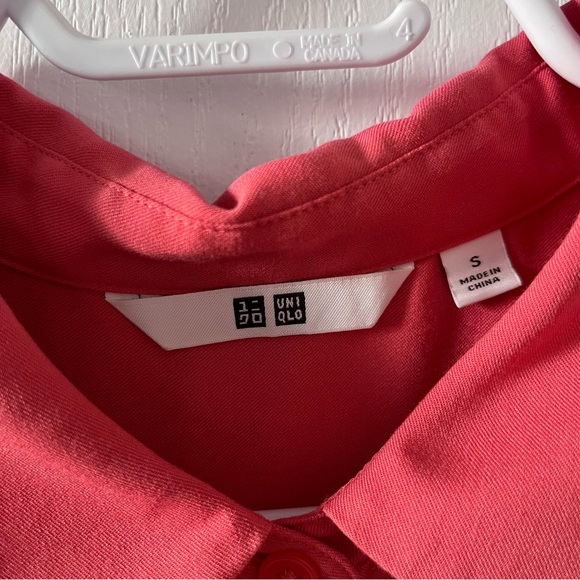 UNIQLO BLOUSE PINK SMALL - Picture 4 of 4
